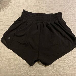 Black lululemon shorts